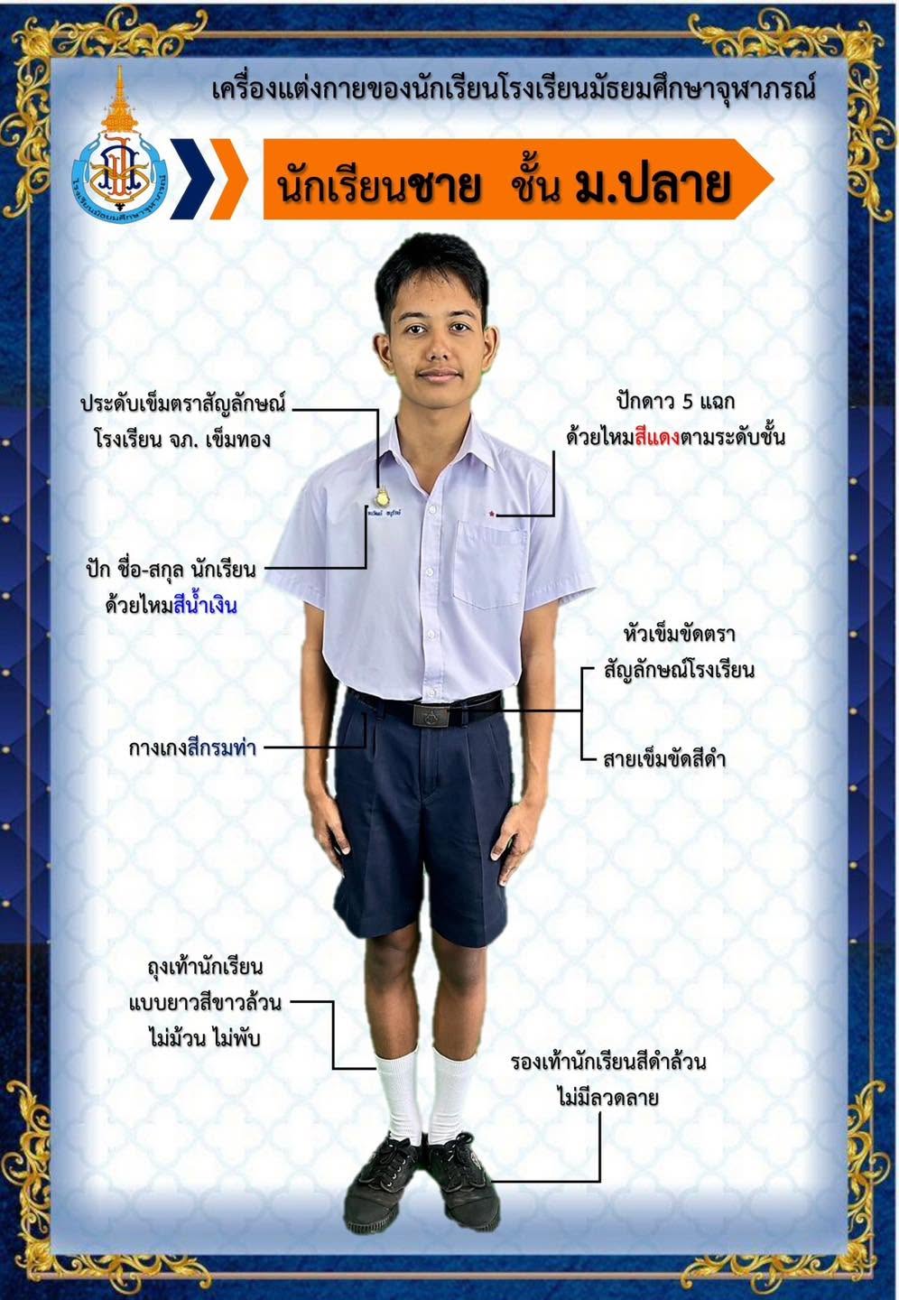 ทรงผมนักเรียนชาย ชั้น ม.ต้น แบบรองทรงสูง